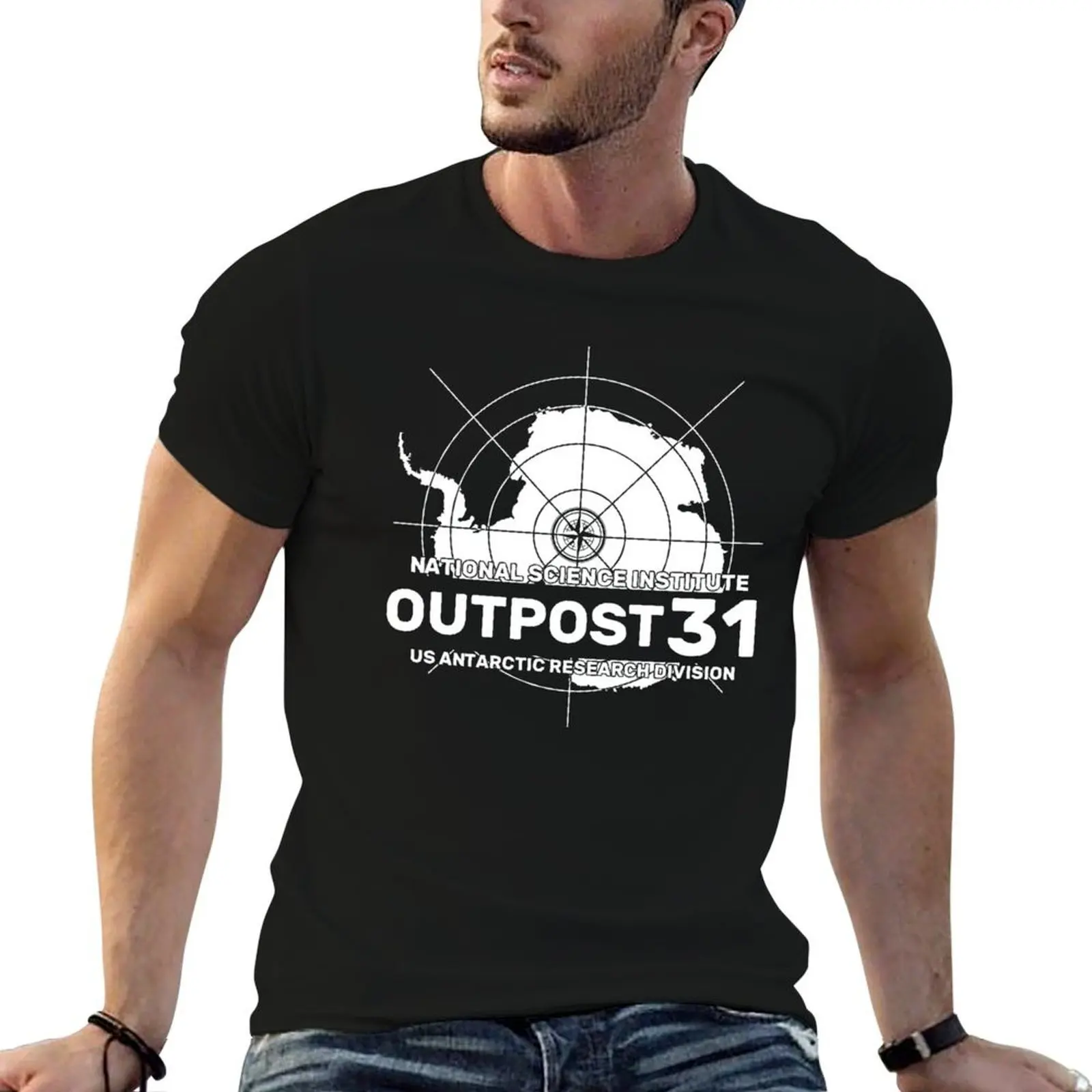 Outpost 31 Antarctic Research Division T-Shirt funny gifts summer 2026 shirts men