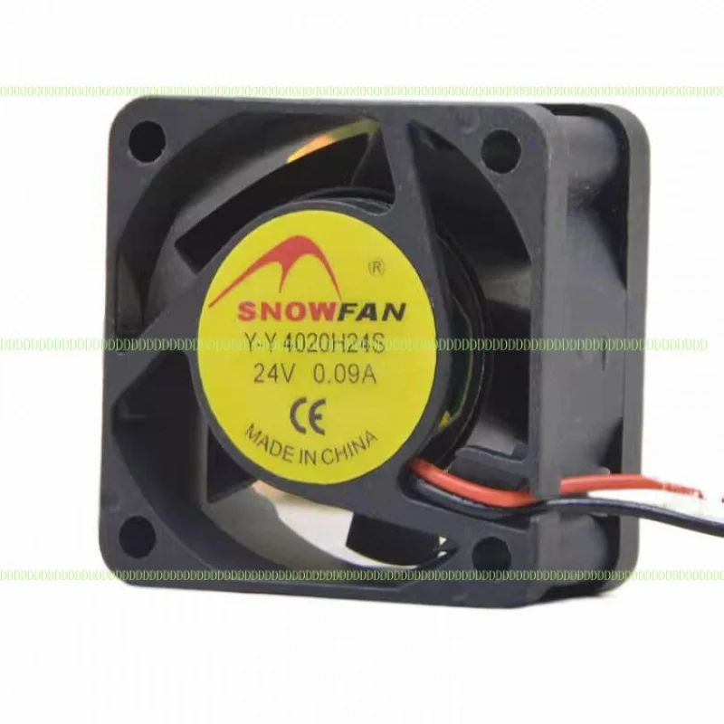 LZ 1 шт. вентилятор SNOWFAN Y-Y 4020H24S DC24V 0,09A 4020 4 см 2-проводной охлаждающий вентилятор # WD1 LZ 1 шт. вентилятор SNOWFAN Y-Y 4020H24S DC24V 0,09A 4020 4 см 2-проводной охлаждающий вентилятор # WD1