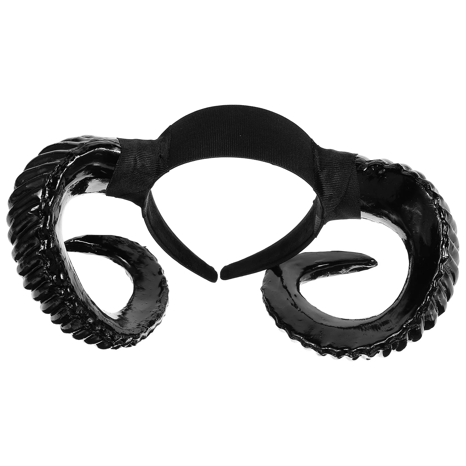 

Одинаковый по размеру обруч для волос из овечьего рога, повязка на голову для Хэллоуина, для вечеринок, косплея, реквизит для фотосессий, декоративный аксессуар, обручи для волос