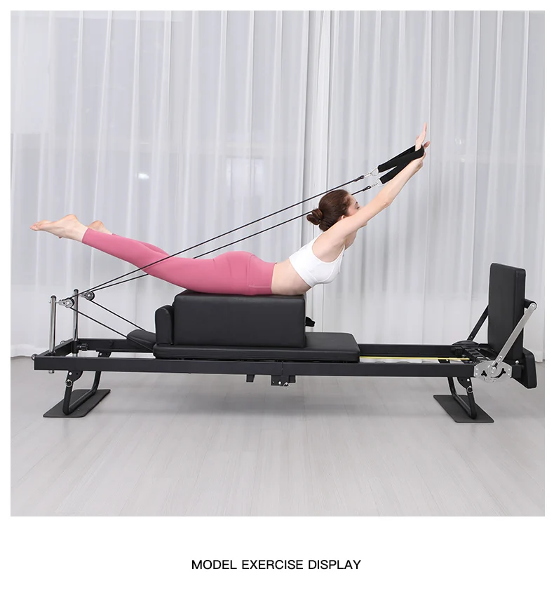 Balance Professional Yoga Fitness Pilates Machine Foldable Pilates Shaping Machine Yoga Training Bed for Balance Training