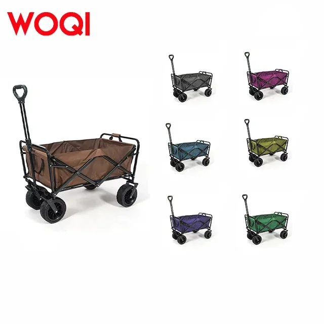 2024 New Product Garden Folding Portable Cart Stroller Wagon Foldable for Camping & Beach Use for Storage