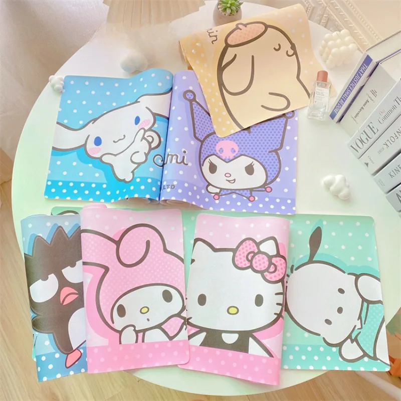 Sanrio HelloKitty MyMelody Kuromi Cinnamoroll Large Rectangular Table Mat Stain Oil Resistant Insulated Placemat Kitchen Supplie