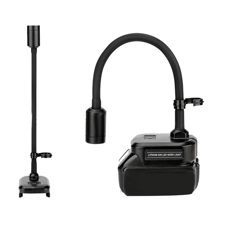 ABBY-2PCS LED Work Light For  20V Battery, 20W 2000LM LED Light Flood Light, , Battery Light With Charging Port