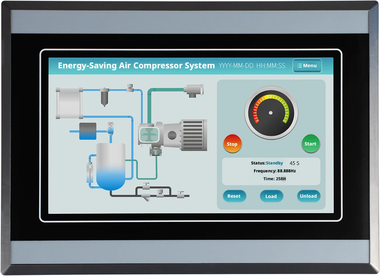 Picture 7: Compact HMI Unit, 4.3/7″ Screen, UCOS, 260k Colors, LED Backlight, 2W, -10~+50°C