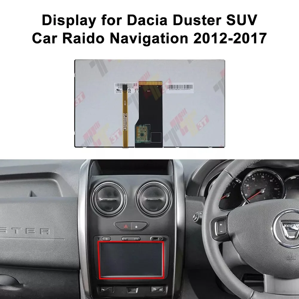 

Car Radio Navigation Display for Dacia Dokker Duster Lodgy Logan Sandero Spring - Multimedia Screen Replacement for Vehicle