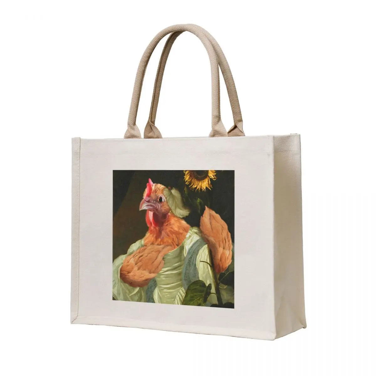 

Sunflower Sweetheart Tote Bag Canvas Handbags women tote bag men's