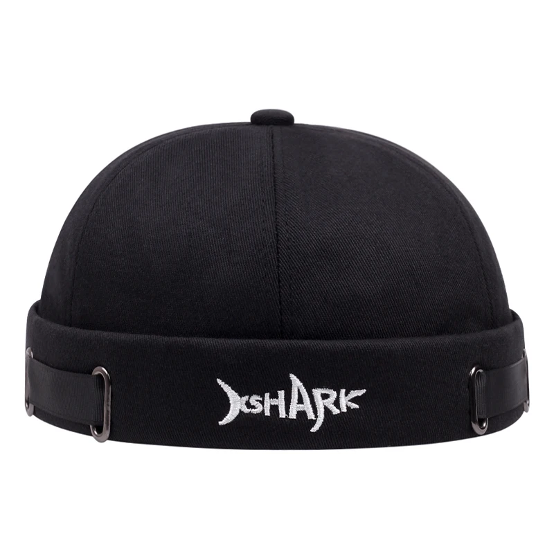 2026 Fashion New Landlord Hat Shark Thorn Embroidered Guapi Hat Daily Commuting Decoration Skateboard Hat Unisex Borderless Hat
