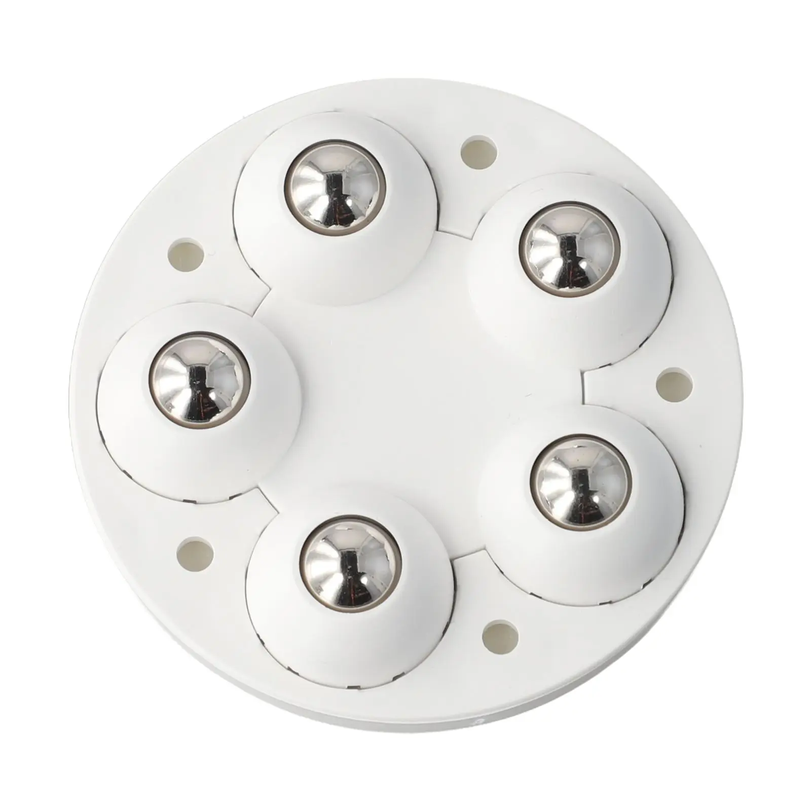 

For Home Office 6.2*6.2cm Storage Box Compact Design Pulley Casters For Appliances DIY Pulley Casters Ball Bearings