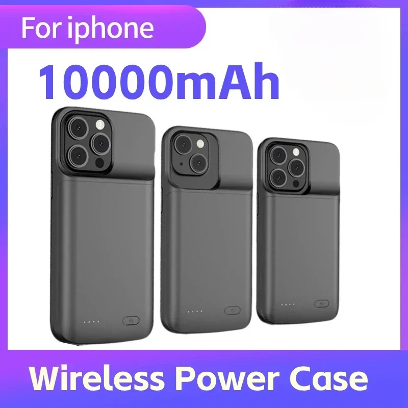 

10000mAh Battery Case for Iphone 12 11 15 14 13 Pro Max Mini Power Bank Charger Cover for IPhone XS Max XR 7 8 6S Plus SE3 Case