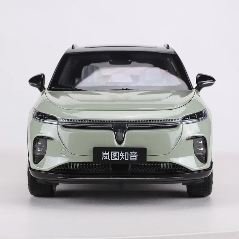 1:18 Dongfeng Lantu Zhiyin الفاخرة EV من Dongfeng Motor سبيكة نموذج سيارة معدنية