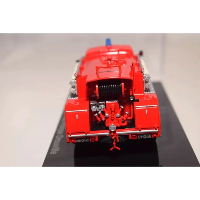 Diecast norev 1/43 escala ciitroen t46 escada motor de bombeiros liga modelo de carro brinquedo colecionável presente lembrança exibição ornamento