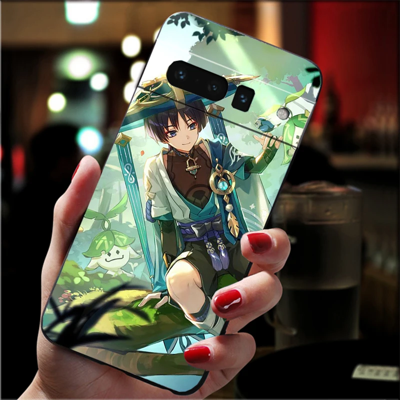 Genshin Impact Anime Phone Case For Google Pixel 9 Pro XL 8 7 6 Pro Pixel 8A 7A 6A 4A 3A 3XL Pixel 8 7 6 5 4