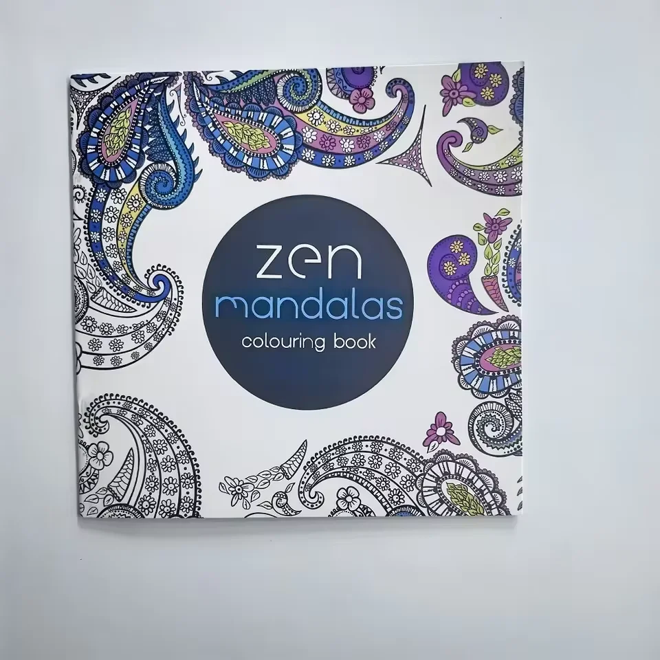 Adult Relaxation Coloring Book Flower Garden Mandala Floral Botanical Designs for Beginners Stress Relief Mindfulness Paperback