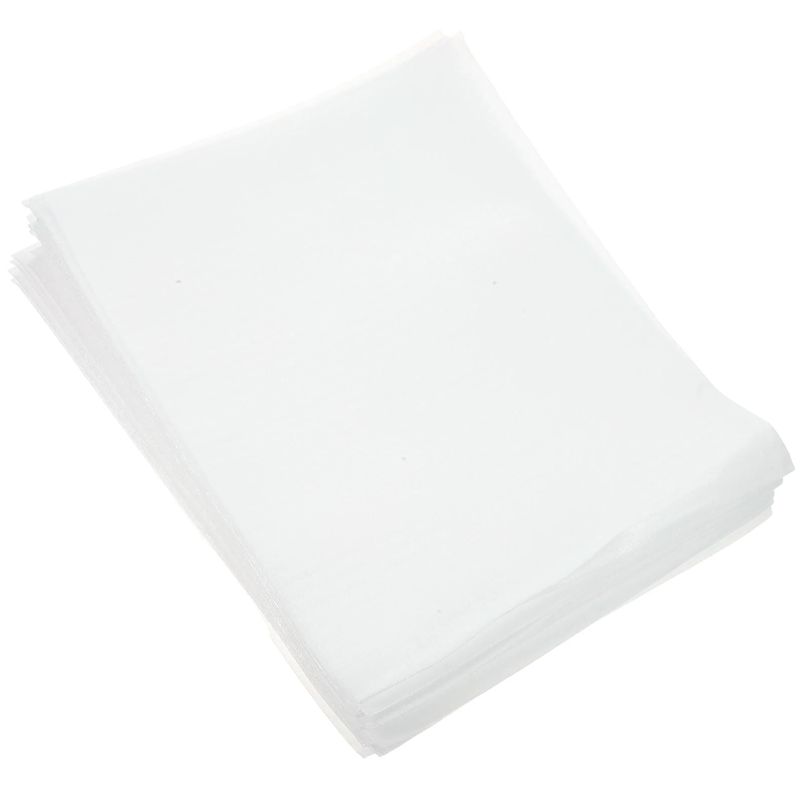 100 Pcs Dinnerware Foam Mattress Topper Wrap Packaging Envelope for Batteries White