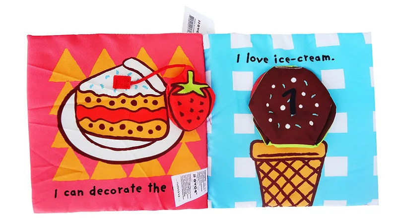 Educational Baby Toys Infant Kids Early Development Cloth Books Vehicle Animals Learning Unfolding Activity Books Gift DS19