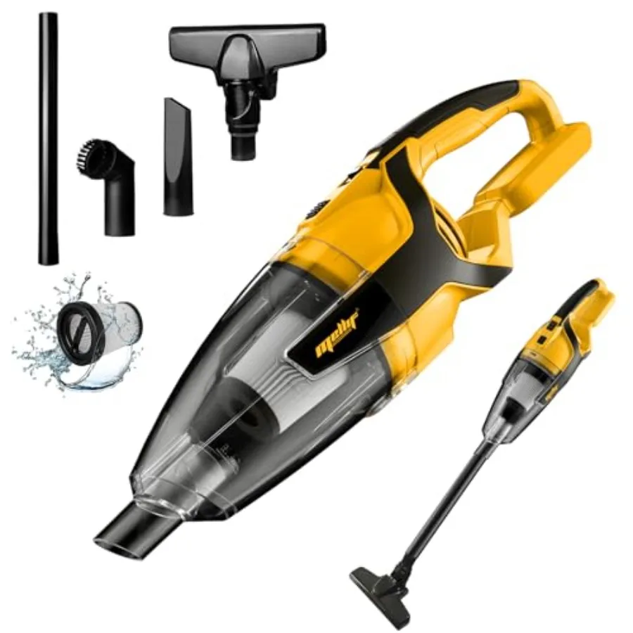 

Беспроводной пылесос, совместимый с аккумулятором Dewalt 20V Max (только инструмент), 120 Вт, ручной автомобильный пылесос, 8000 Па, портативный, электрический