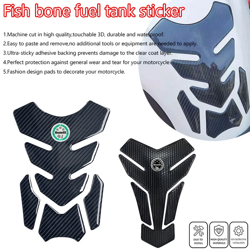 Protector de Tanque de Combustible para Benelli Leoncino BN TRK TNT 702x 502x 502c 302s 180s 702 600 502 500 302 150 135 125