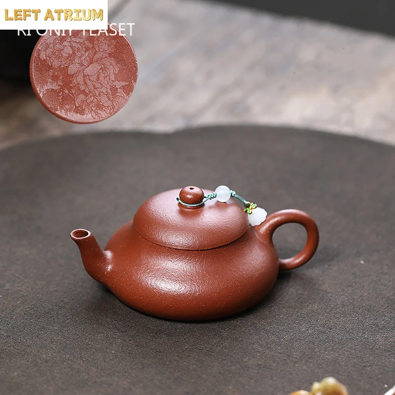 Teteras de Arcilla Púrpura Yixing Chinas de 140ml, Famosas Teteras Zisha Hechas a Mano, Hermosas Teteras con Infusor, Utensilios para Té, Regalos para la Ceremonia del Té