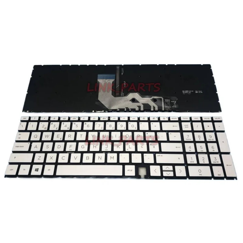 New Portuguese Keyboard for HP Envy x360 17-ch 17m-ch 15m-ed 15-ee 15m-ee 17m-cg Laptop Replacement