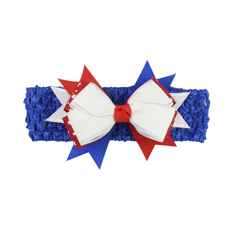 

3Pcs Hairband Bowknot Headband Soft Lightweight Hair Accessories Photo Props Red White Hairband
