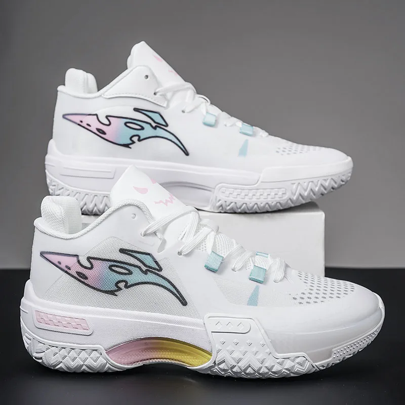 أحذية كرة السلة Wild Ao للرجال أحذية رياضية قتالية أصلية عالية الجودة خارج عدم الانزلاق ماصة للصدمات أحذية رياضية غير قابلة للانزلاق #5