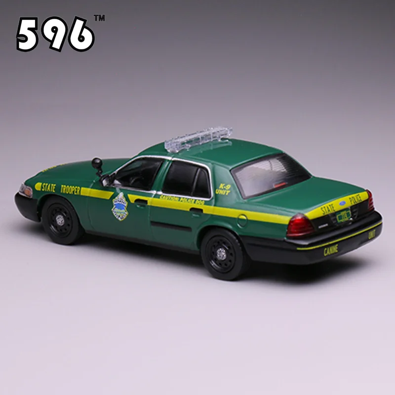 Ford CV Capitol Las Vegas policía Vermont Estado policía simulación aleación modelo 1:64 escala coleccionable juguete para regalo personalizado para mayores de 14 años