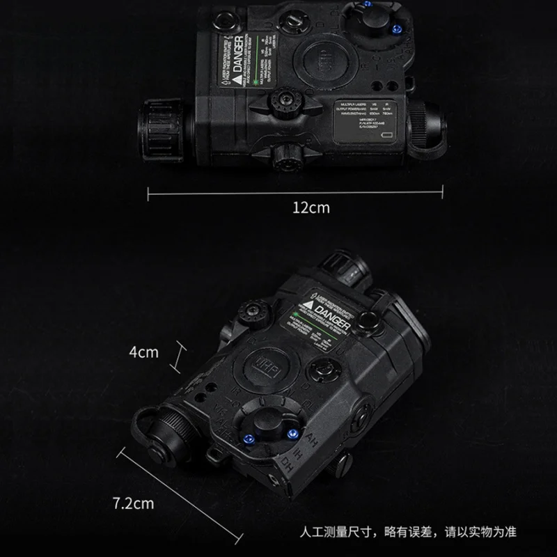 Tactical PEQ Style Light Module Prop Airsoft Gear Accessory Military Decoration For CS Game Cosplay Movie Shooting