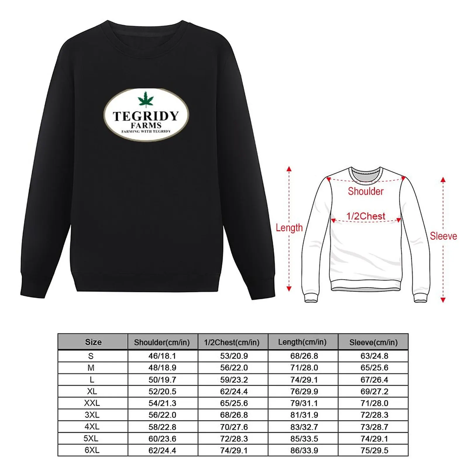 Tegridy Farms Sweatshirt men's clothes autumn sweatshirt