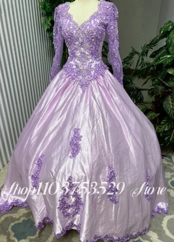 

Фиолетовое платье для выпускного вечера на заказ, роскошное вечернее платье с открытой спиной и кристаллами, вышитым подолом и длинным шлейфом, украшенное бантом, вечернее платье