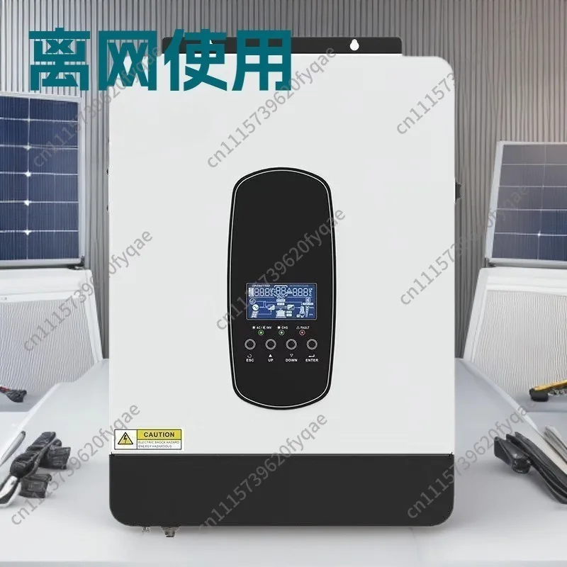 3KW 24V Off-Grid Solar Inverter with Built-in MPPT Controller, Energy Storage PV All-in-one Machine