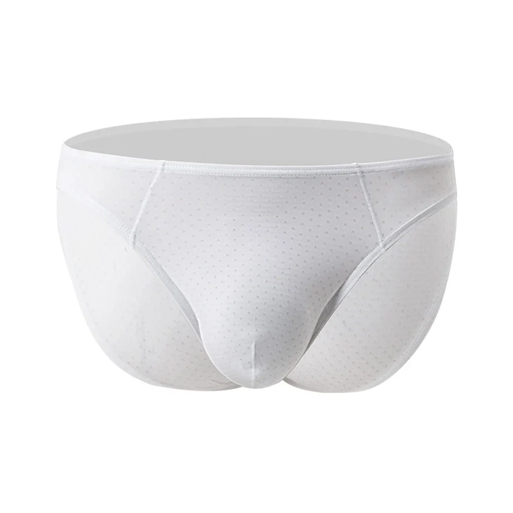 

Breathable Mesh Black Bulge Pouch Lightweight Fabric Moisture Wicking Solid Pattern All Day Comfort Classic Style