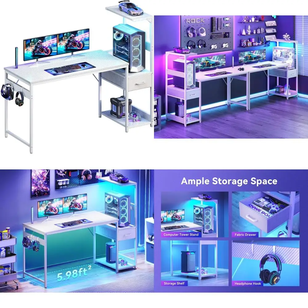 54 Inch Gaming Desk…