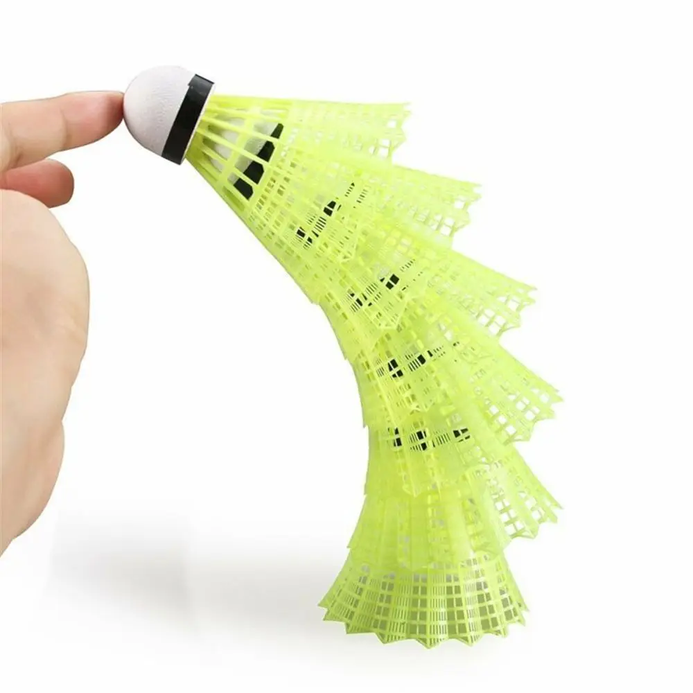 Novas Bolas de Badminton de Plástico, Estáveis e Duráveis, para Treinamento ao Ar Livre