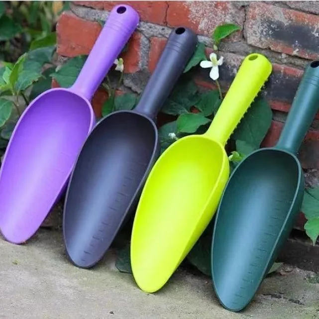 

1Pc Garden Shovel Plant Hand Trowels Soil Planting Digging Transplanting MultiFunction Beach Sand Pet's Food Scoop Garden Tools