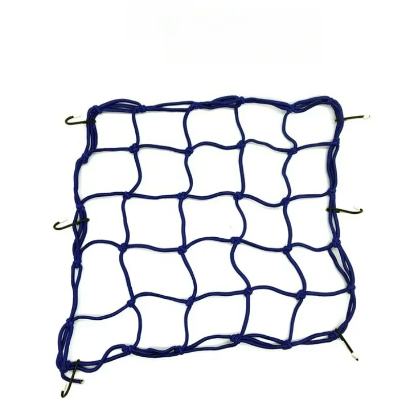 

BIF для аксессуаров для мотоциклов, 5 цветов, 40x40 см, 6 крючков, эластичная эластичная сетка, мотоциклетный шлем для хранения, топливный бак Lugga