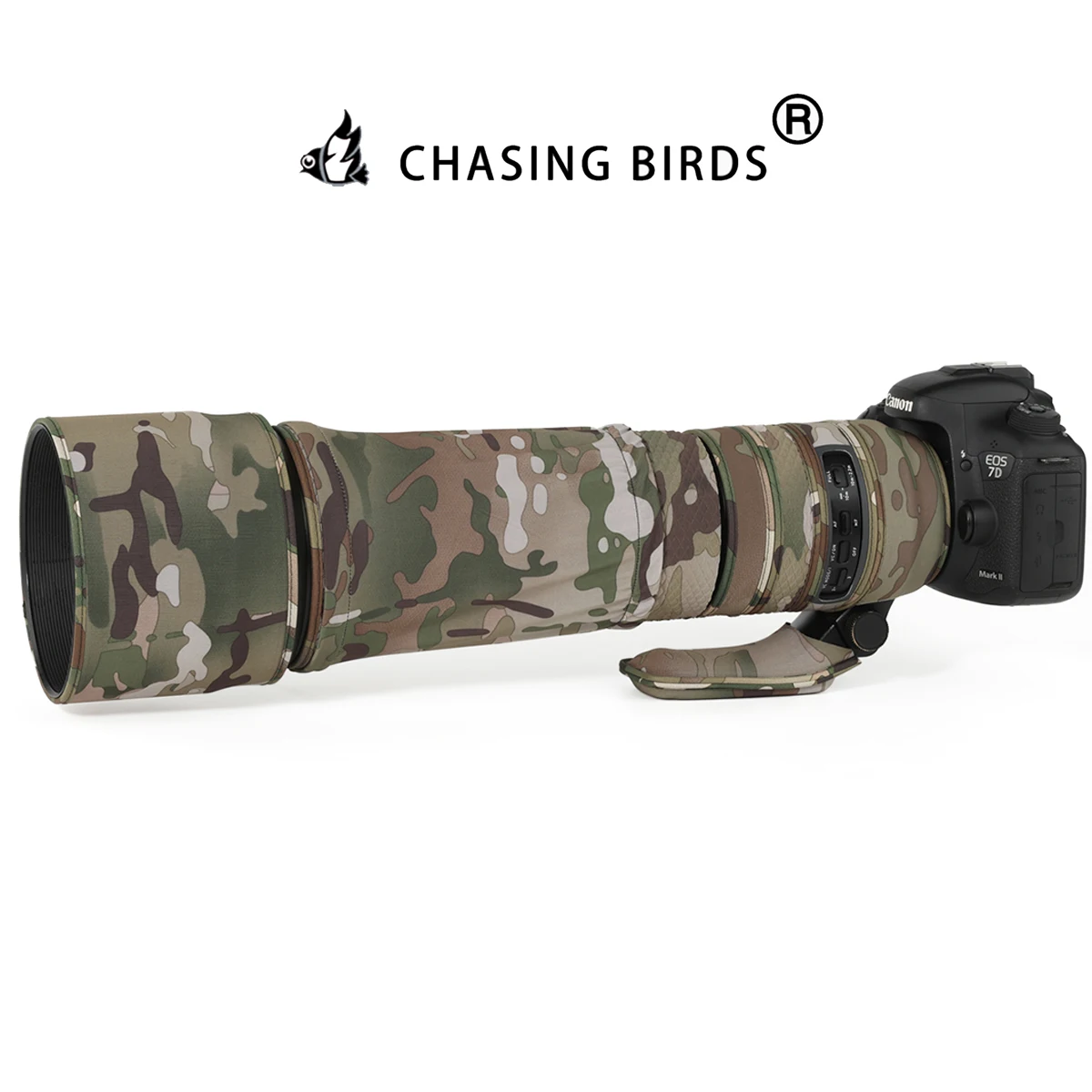 

CHASING BIRDS Lens Camouflage Waterproof Coat for TAMRON SP 150-600 mm F5-6.3 Di VC USD A011 Rainproof Lens Protective Cover