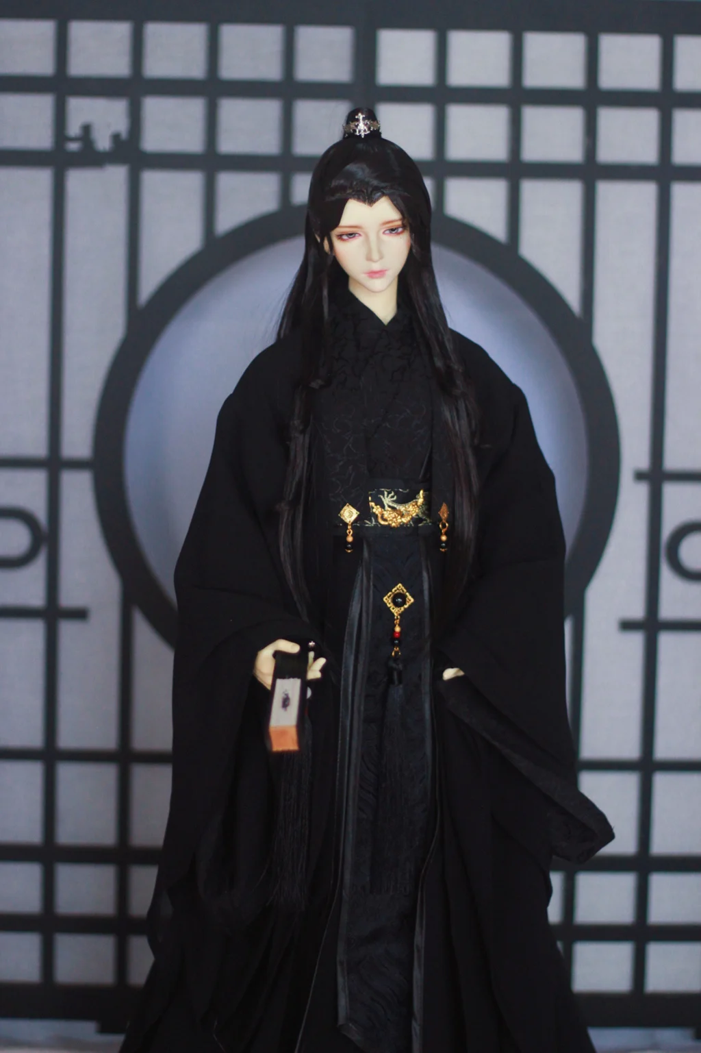 1/3 BJD Hanfu Ancient Costume Robe Warrior Outfit For SD13 POPO68 Longhun73 ID75 Strong Uncle Doll Clothes Accessories A1621