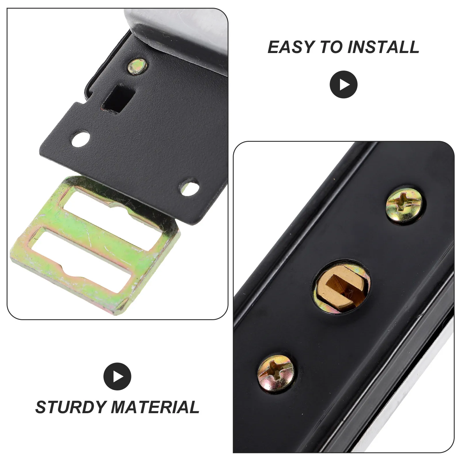 Rolling Shutter Door Lock Heavy Duty Security Lock for Garage Warehouse Entrance Robust Iron Material Easy Operation Elegant