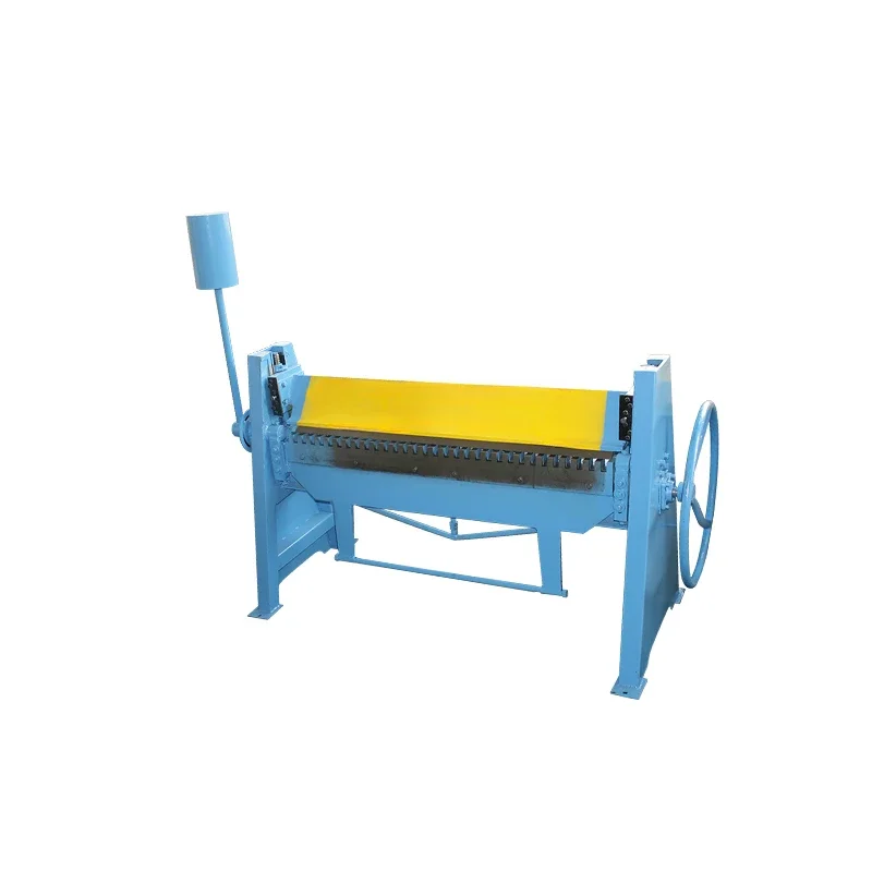 Professional manufacturing manual sheet metal bending machine folding belt end forming service folding machine