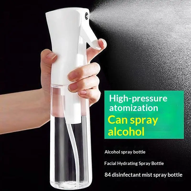 Continuous Fine Mist Spray Bottle High Pressure For Skincare Home Cleaning Plant Care〔HMA58〕