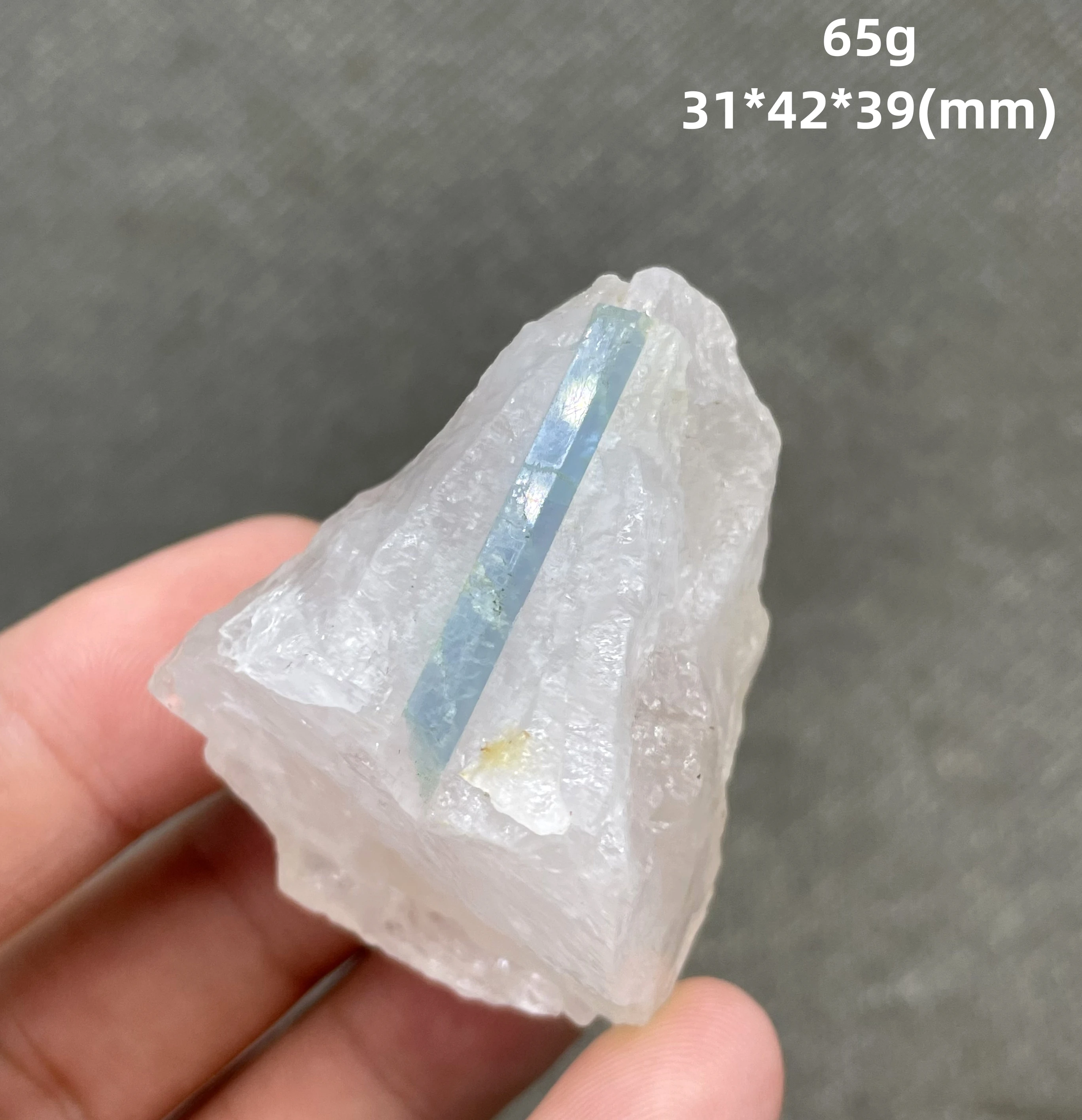 BEST! 100% Rare Natural Brazil Aquamarine gem Mineral specimen stones and crystals healing crystals quartz gemstones