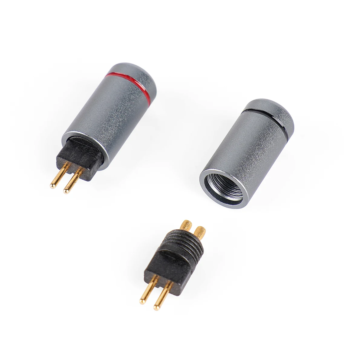 NICEHCK مطلية بالذهب OFC 0.78 مللي متر 2Pin موصل تحويل راحة دبوس HiFi سماعة سلك لتقوم بها بنفسك استبدال كابل الصوت الملحقات