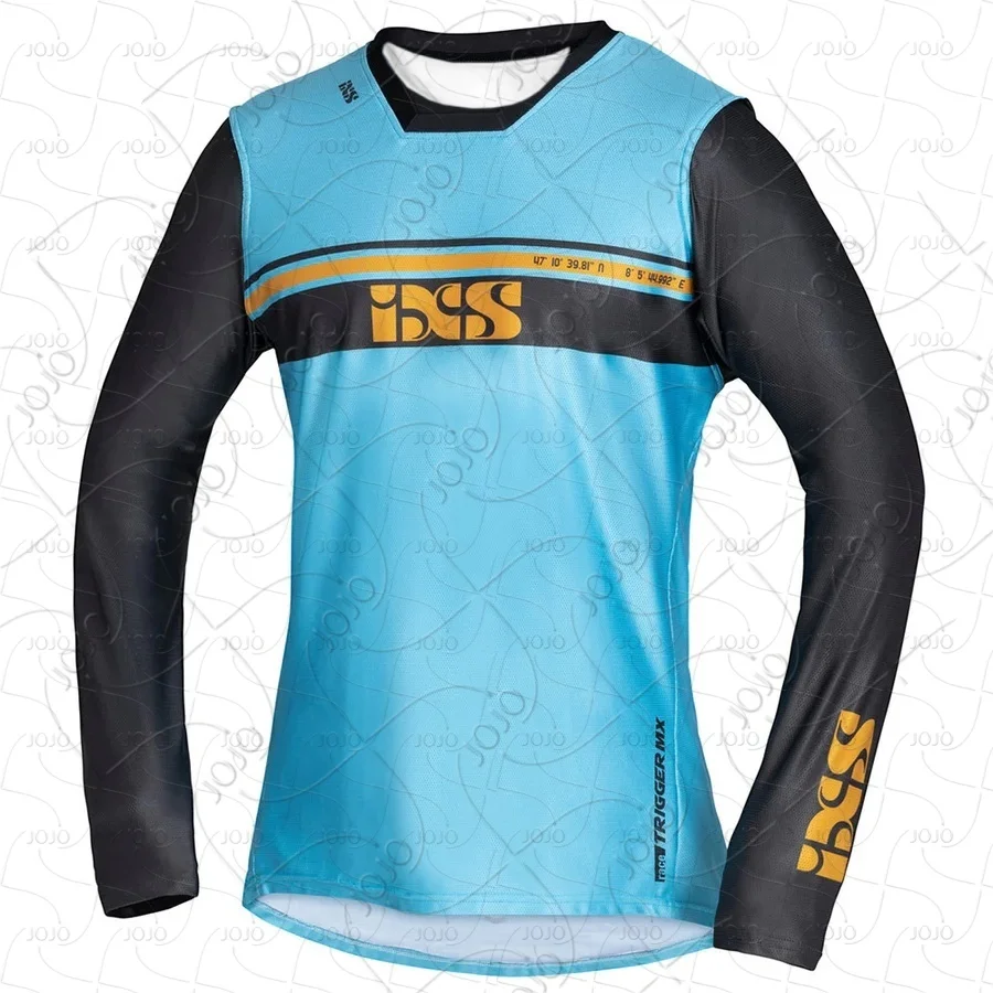 

Мотоциклетная футболка для BMX, даунхилла, горного велосипеда (MTB), мотокросса, спортивная одежда для бездорожья