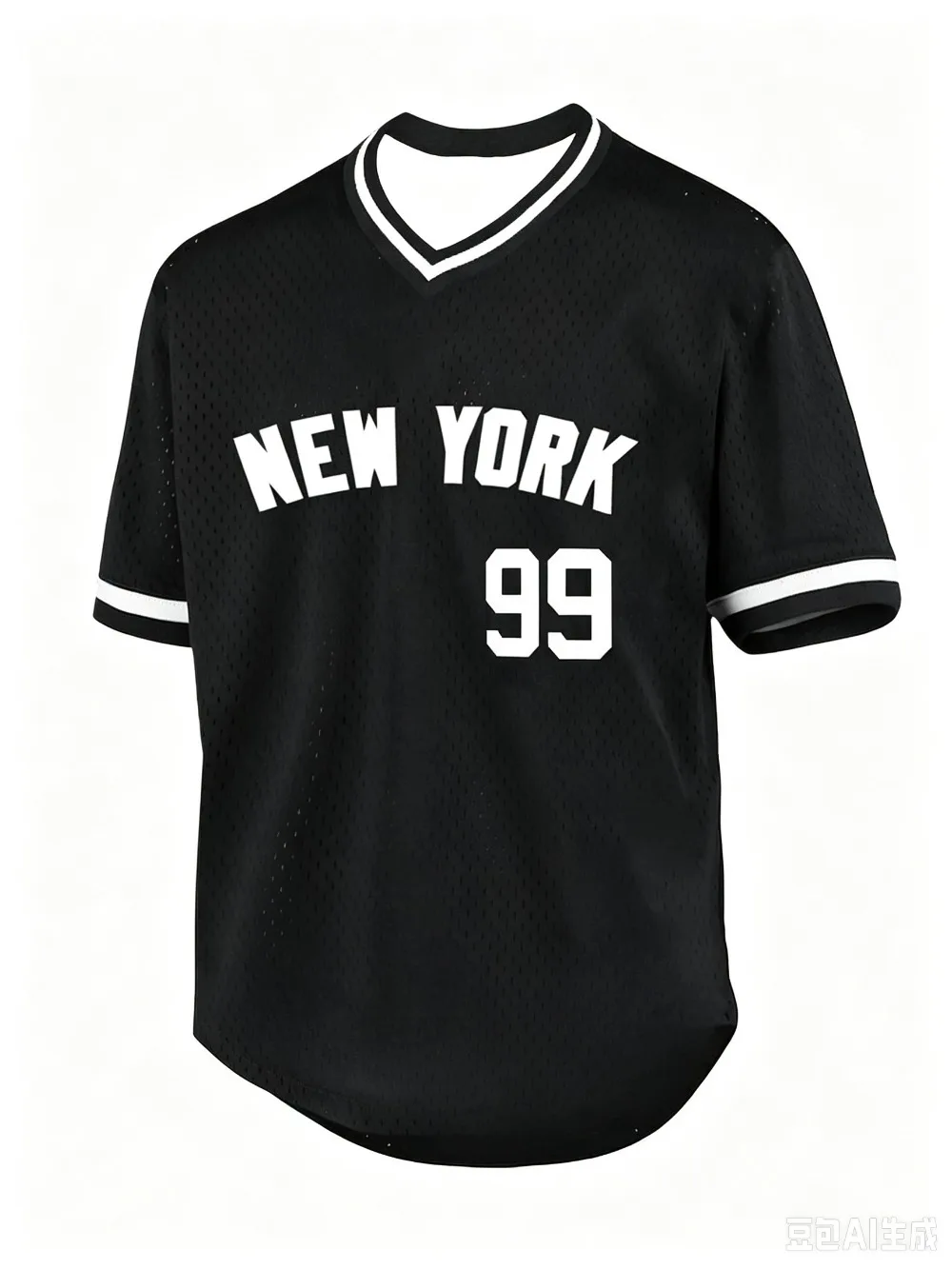 99 Number 3D Printed Sports Quick-drying Breath Men V-neck T-shirt Outdoor Street Casual Fashion Team Training Parent-Child Tops - view 4