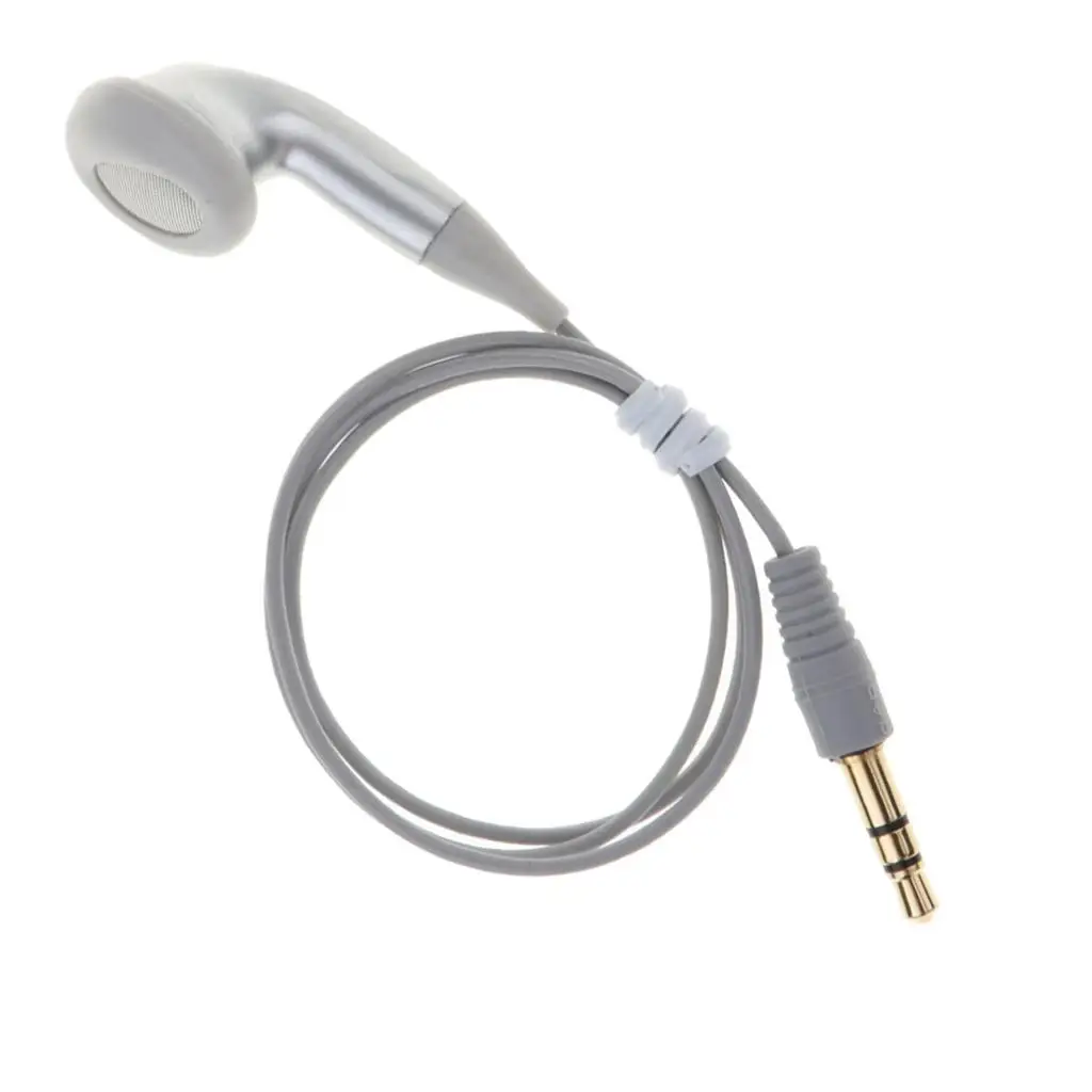 Гарнитура 3,5 мм подходит для телефонов, длина 45 см, подходит для ушей