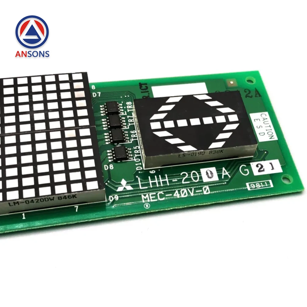 LHH-200 LHH-200AG11 LHH-200AG21 LHH-200AG24 GPS-3 Mits*b*shi Elevator Display PCB LOP HOP Board Ansons Elevator Spare Parts