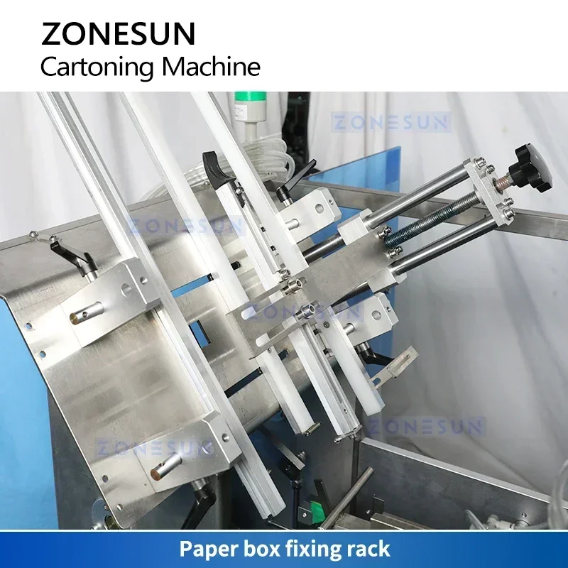 Zonesun Einseitige Kartonmaschine Horizontale Kartonplatten-Kartonfaltmaschine für offene Kartons ZS-KW080