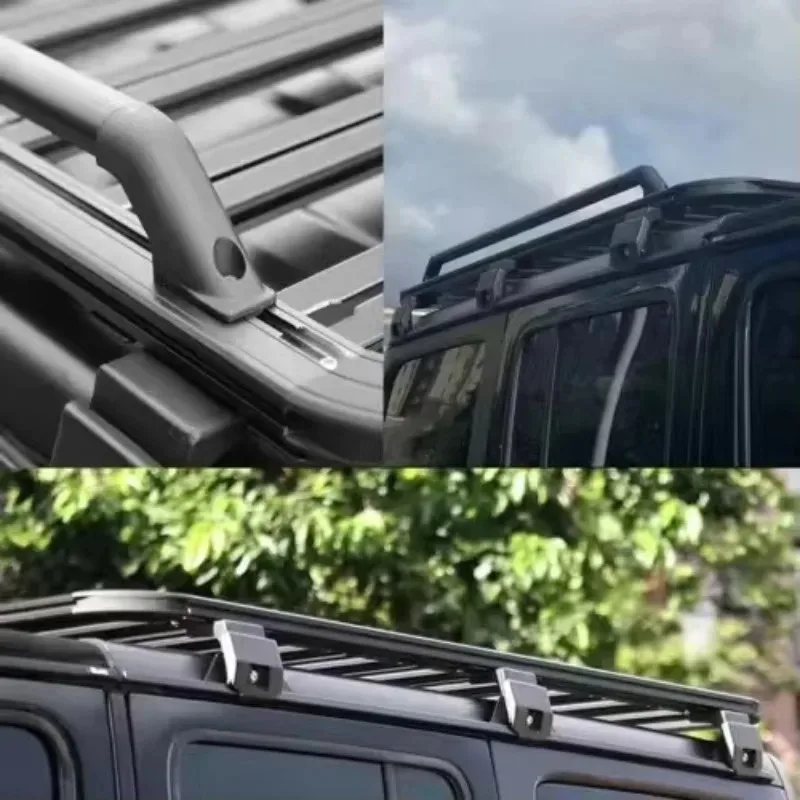

Factory Hot Selling High Offroad Car Parts Accessories 4x4 Lage Cer Quality Aluminum Roof Rack