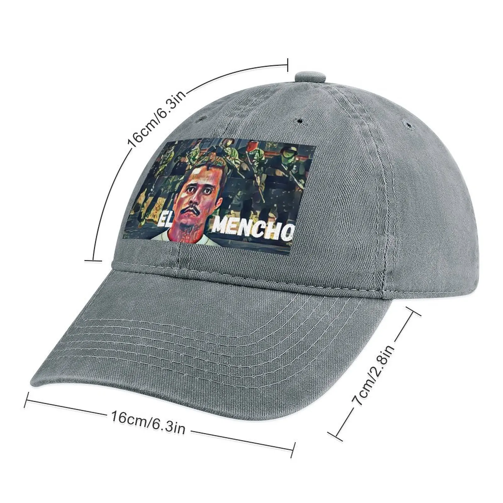 El Mencho- The real narco Cowboy Hat Military Tactical Caps Custom Cap western hats Cap Female Men'S