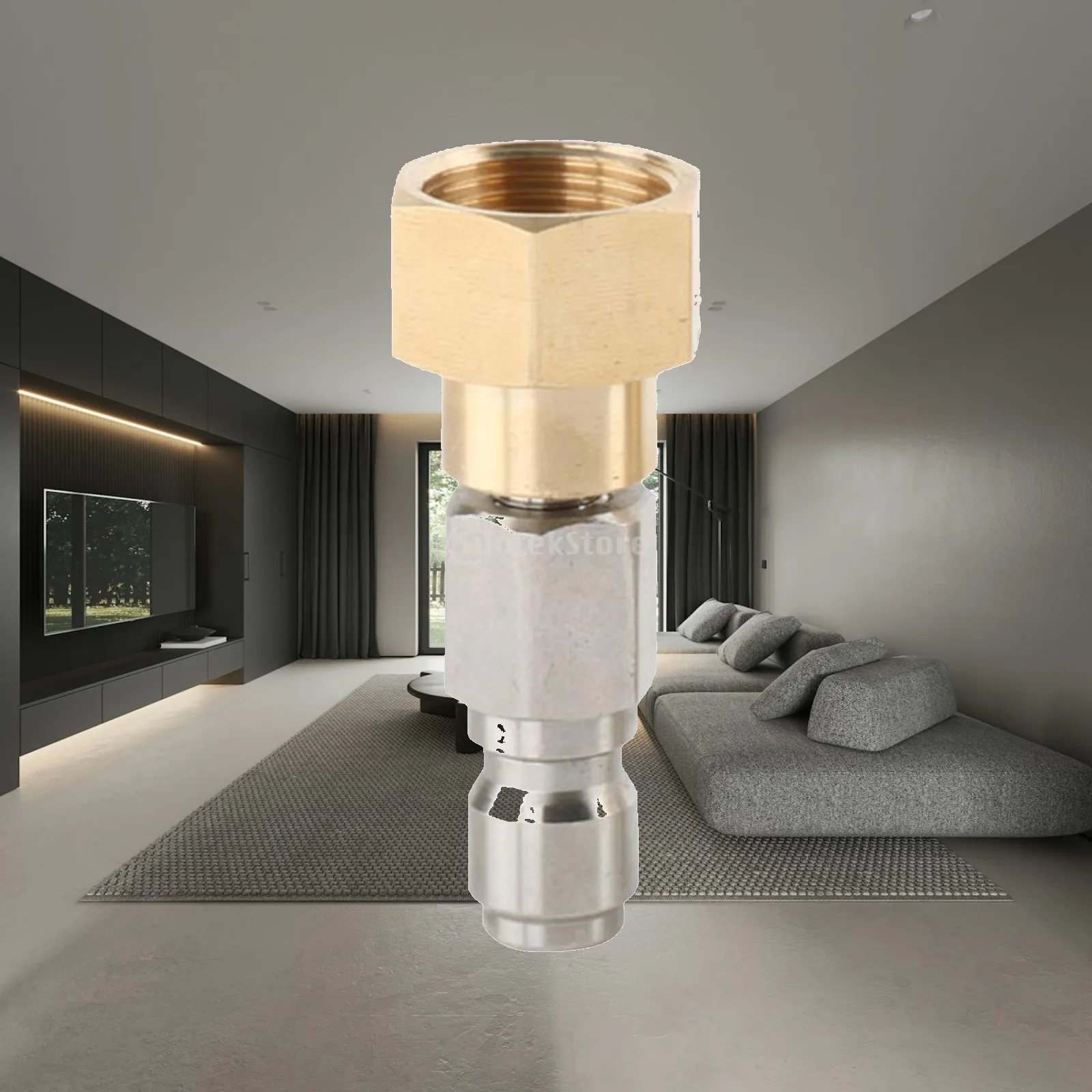 Thread Adapter Connector Pipe Fittings Pressure Washing Water Hose Adapter Wash Wand to Hose Connector for Washer Ground Garden